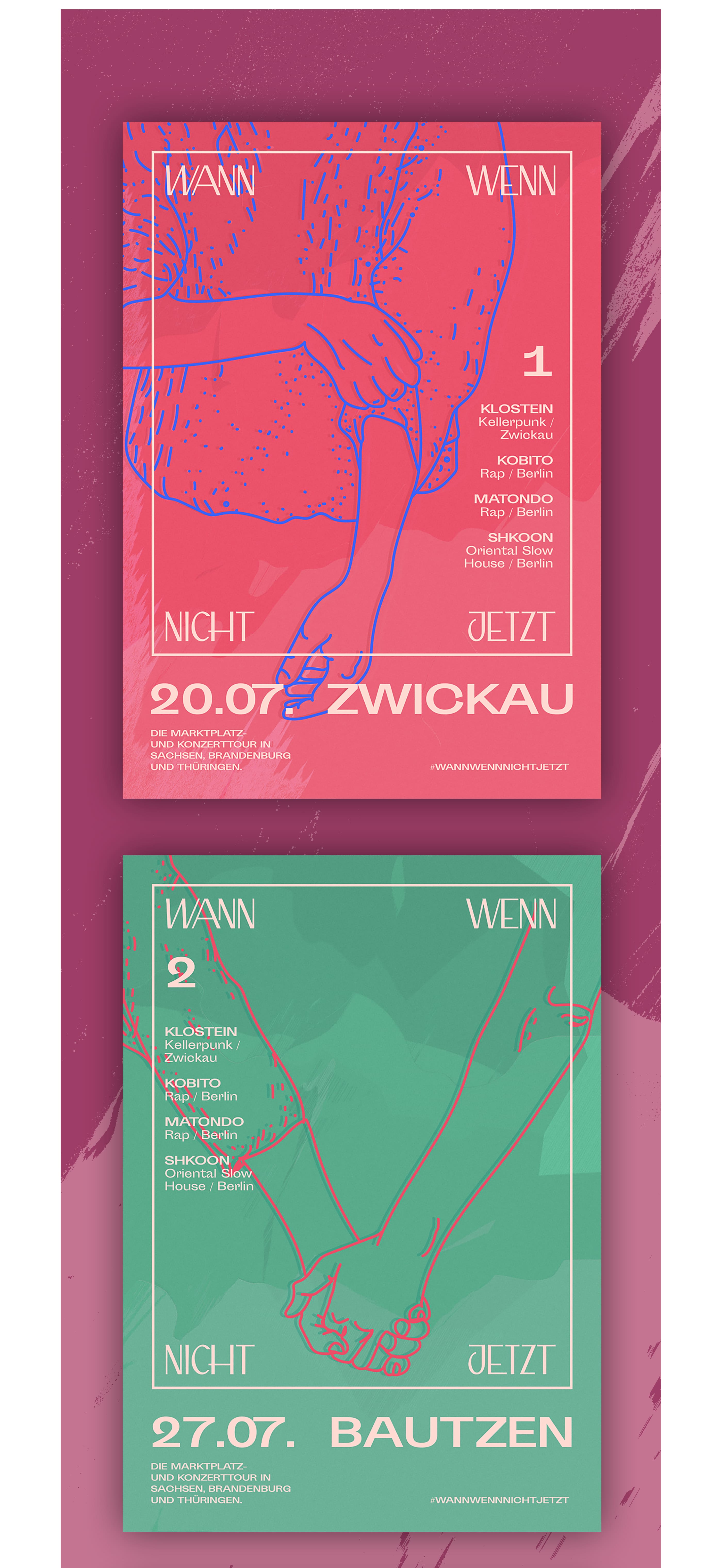 Detailed images of the project Wann Wenn Nicht Jetzt.