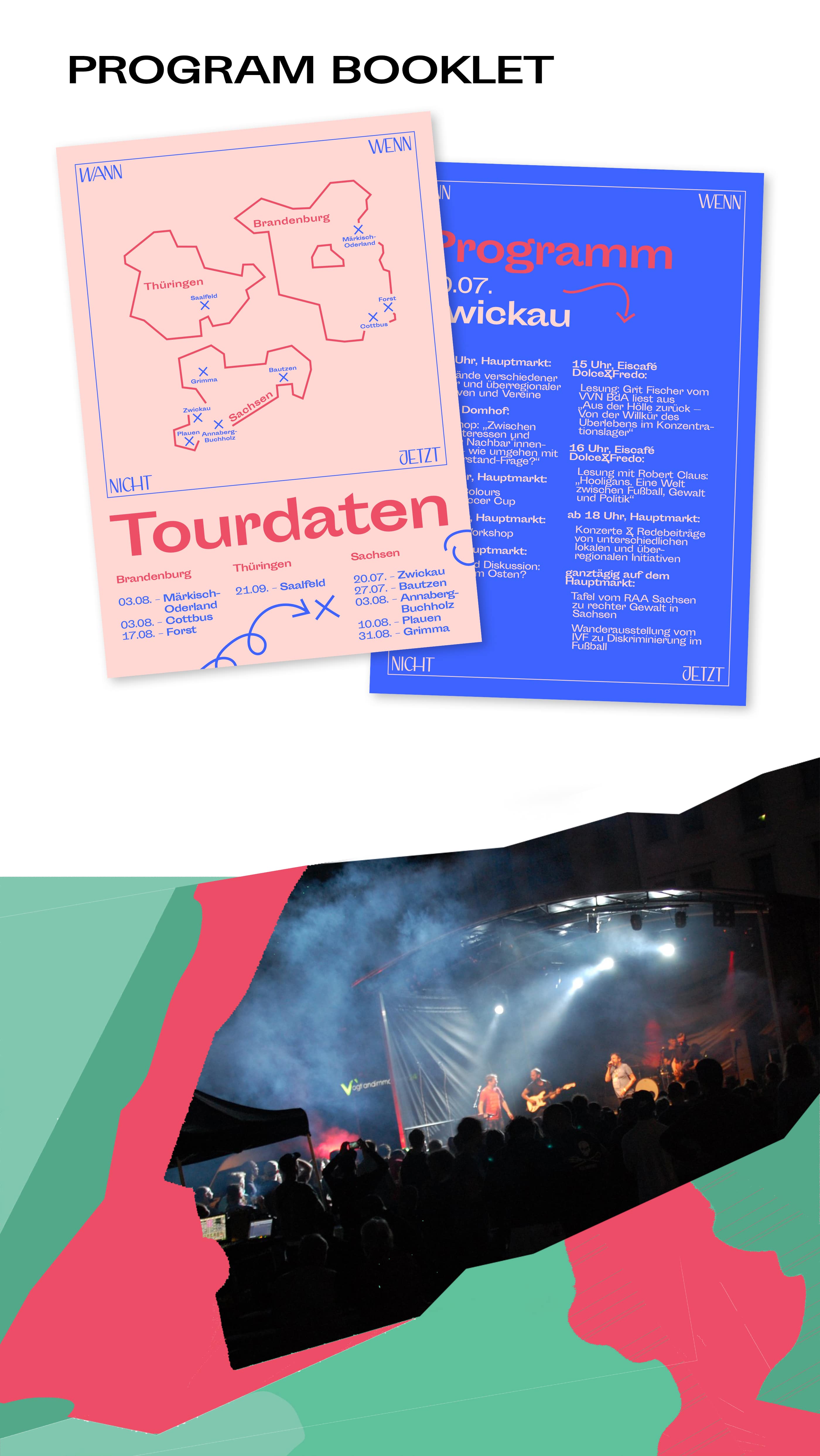 Detailed images of the project Wann Wenn Nicht Jetzt.